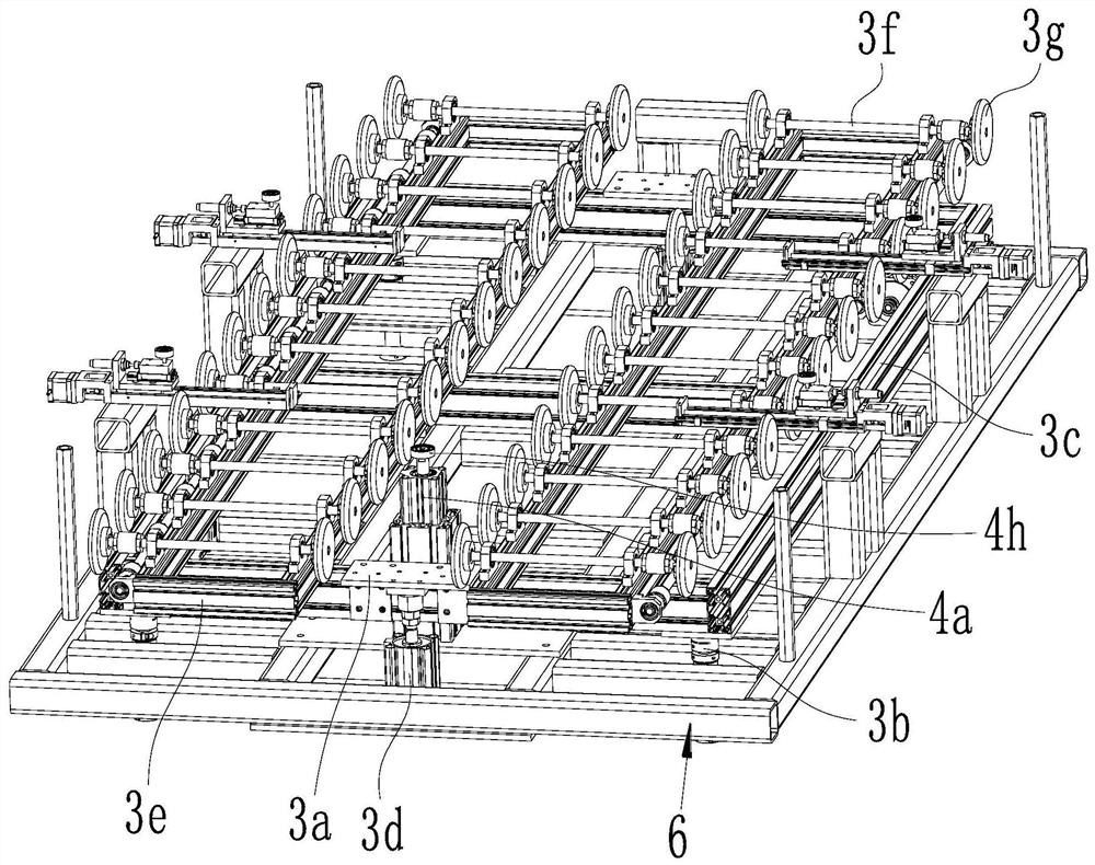 Horizontal logistics flying probe testing machine