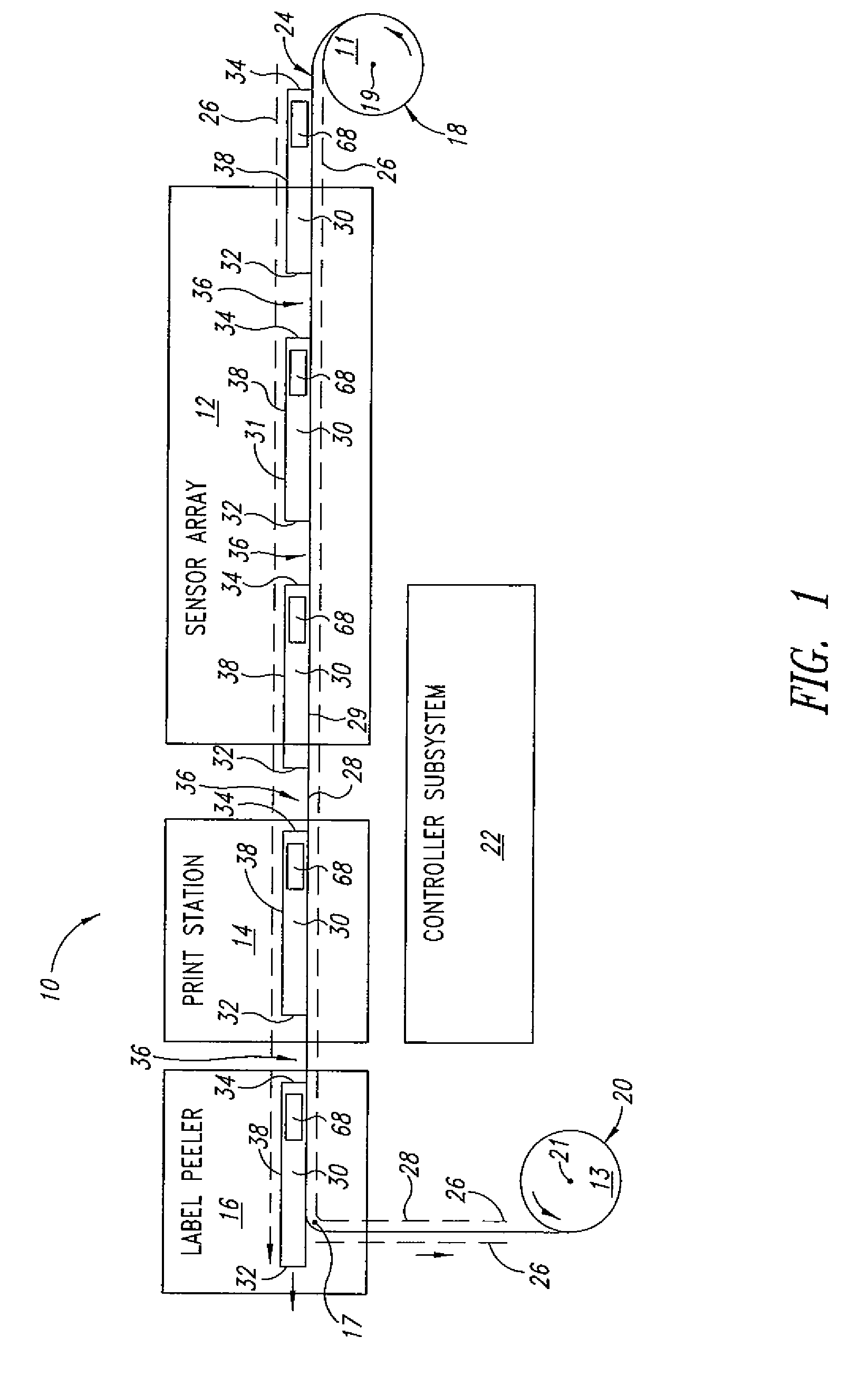 Method and apparatus for registering and maintaining registration of a medium in a content applicator
