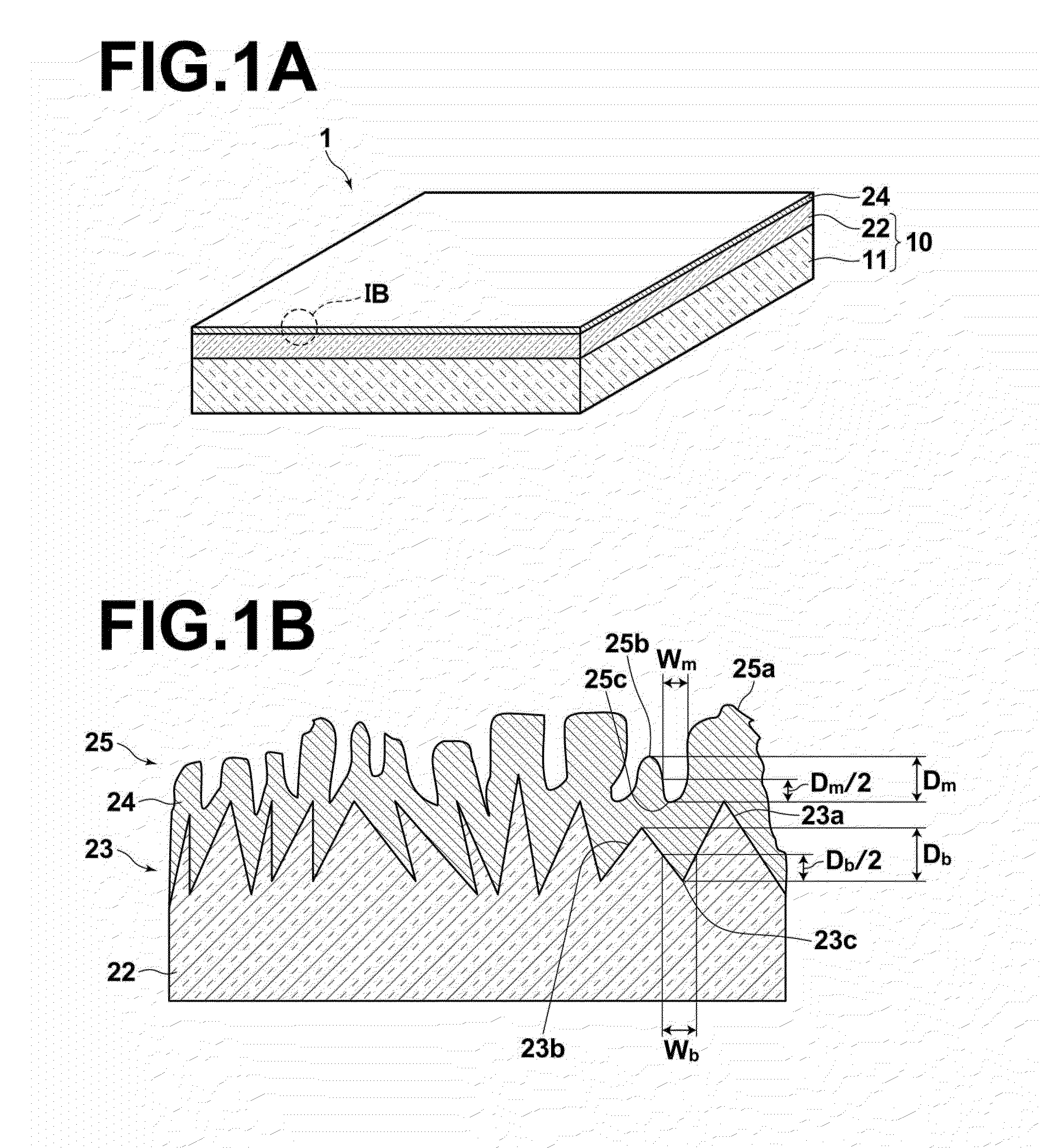 Optical electrical field enhancing device and measuring apparatus equipped with the device
