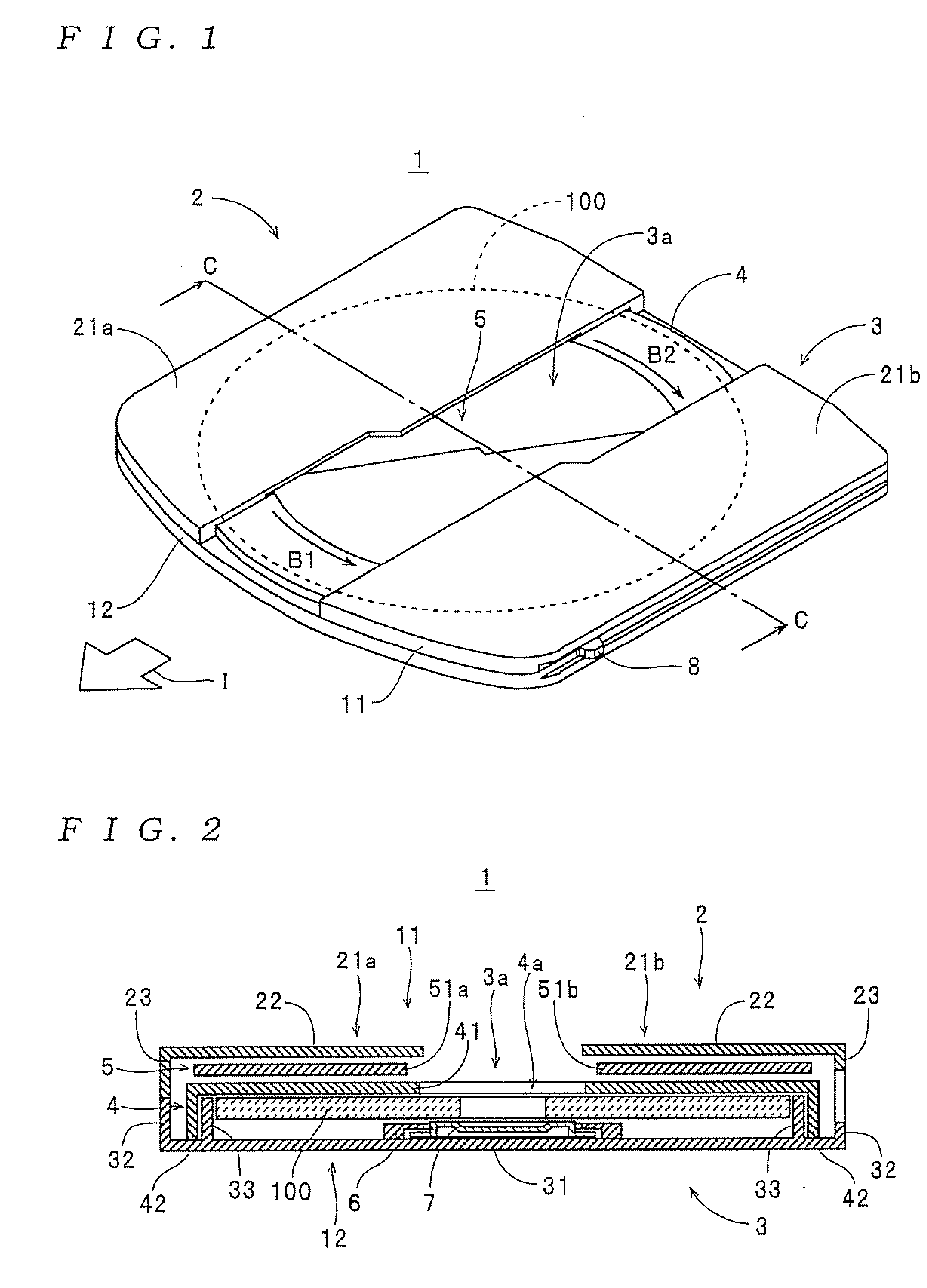 Cartridge case and information medium