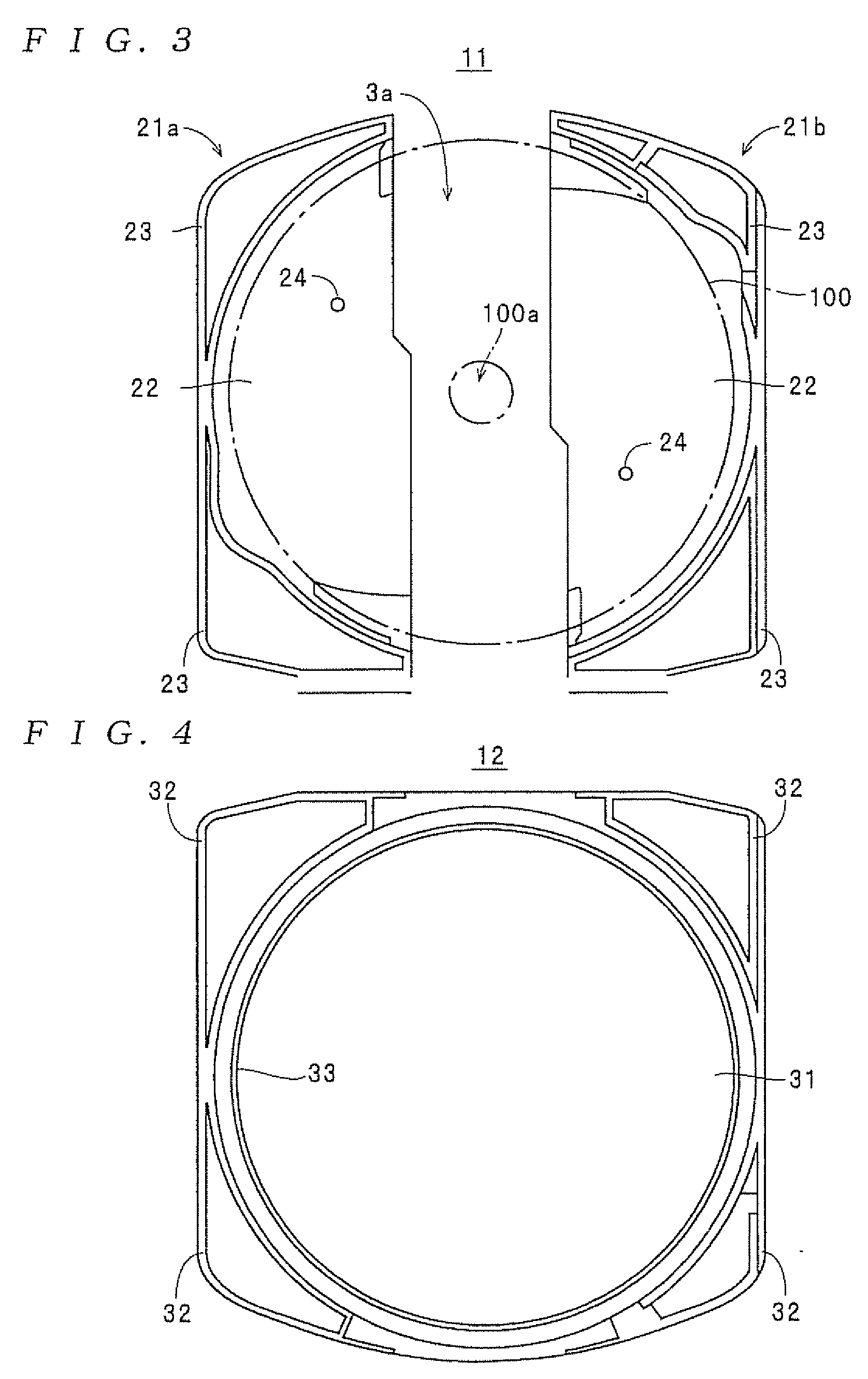 Cartridge case and information medium