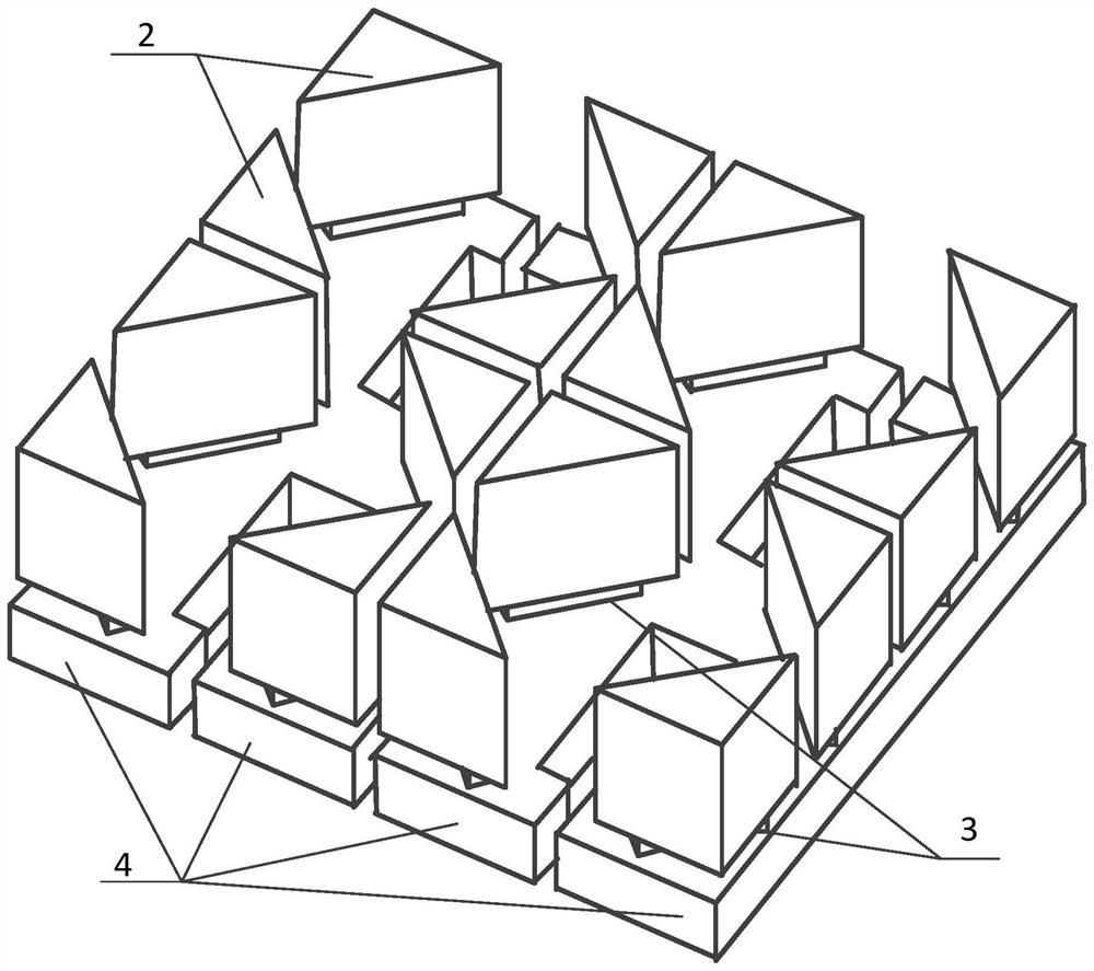 High-gain dual-band circularly polarized duplex antenna unit