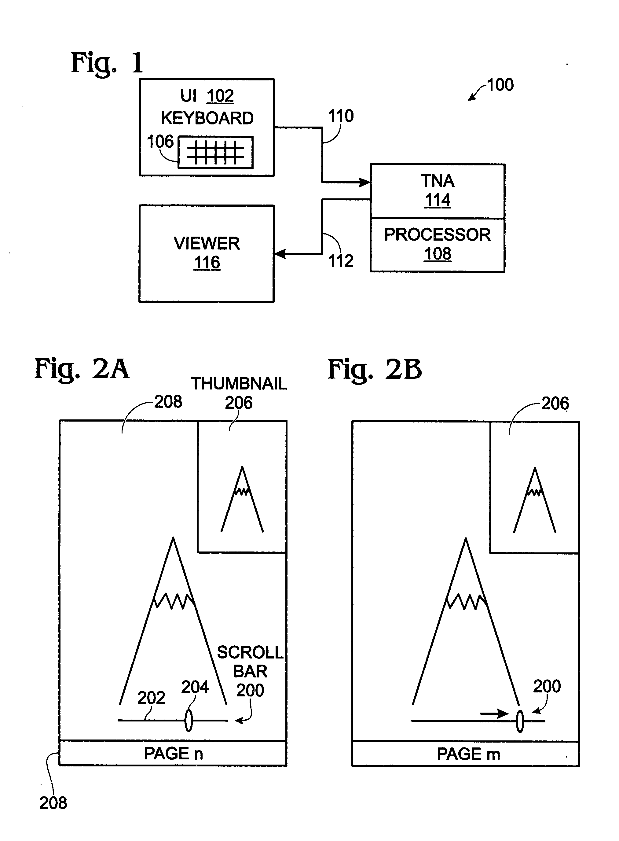 System and method for selecting thumbnails in a multi-page document