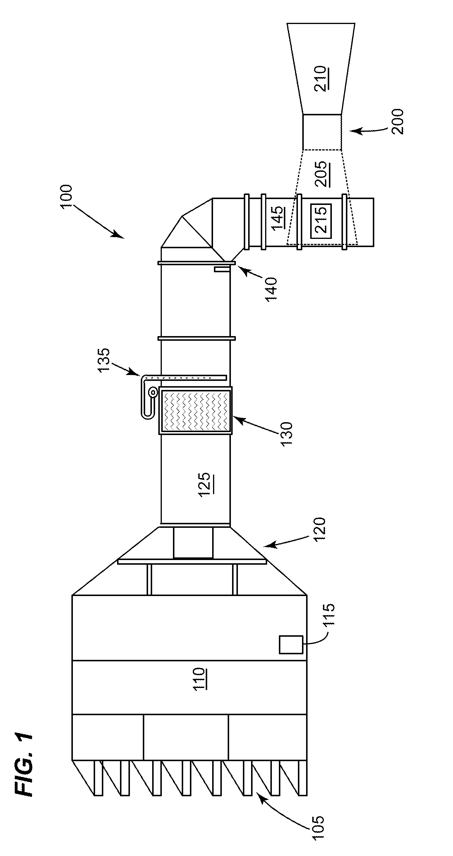 System for reducing deposits on a compressor