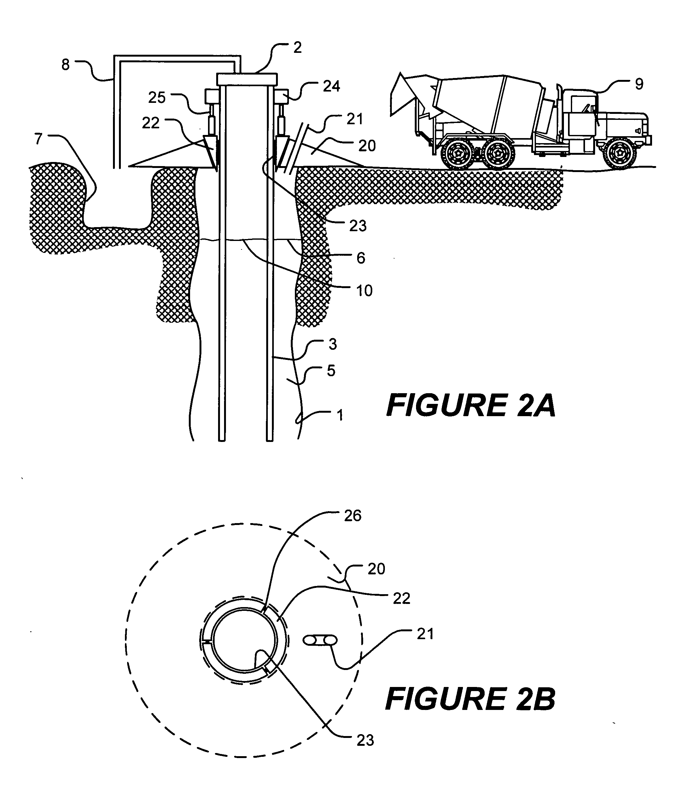 Methods and systems for cementing wells that lack surface casing