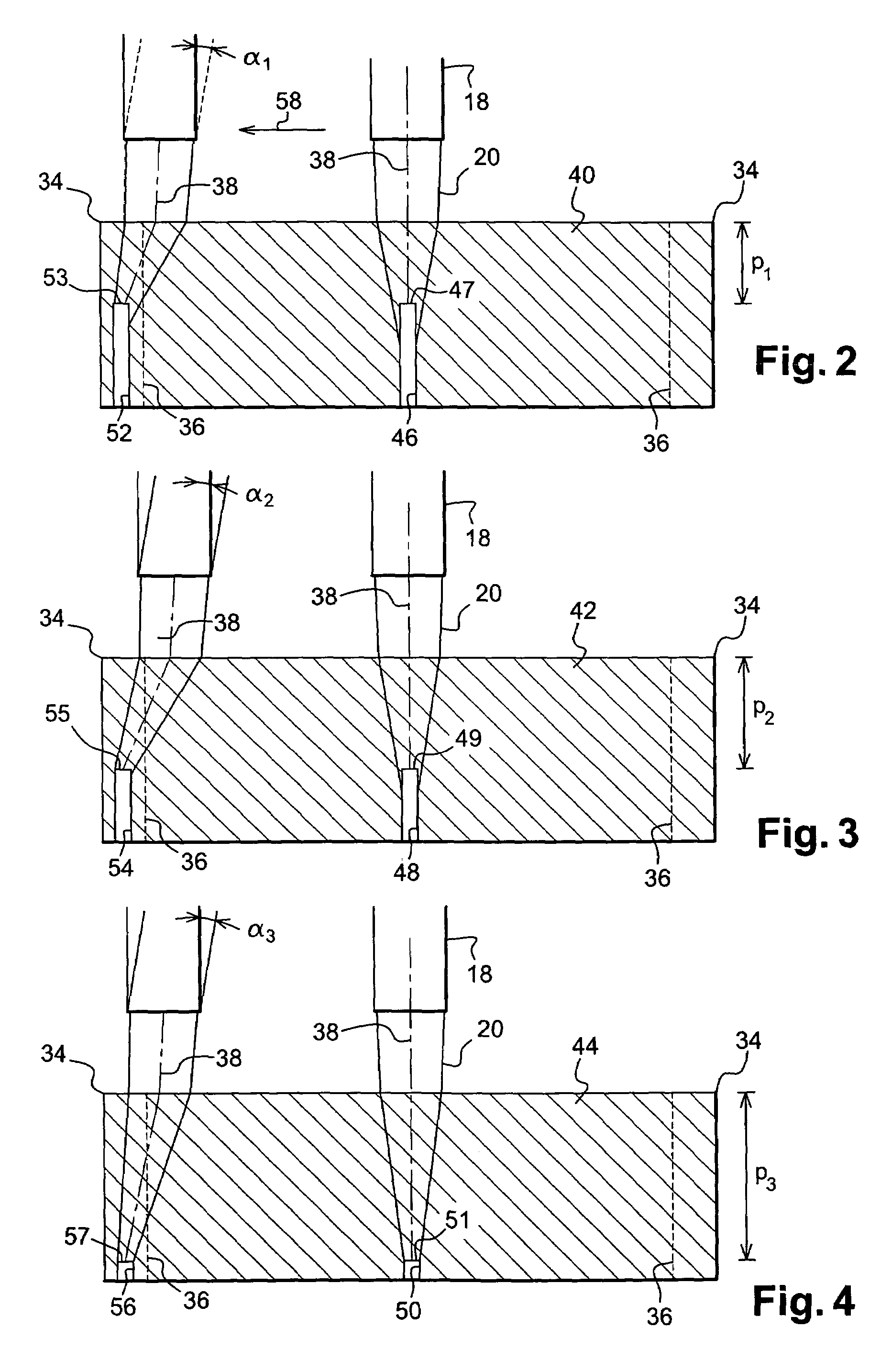 Method of using ultrasound to inspect a part in immersion