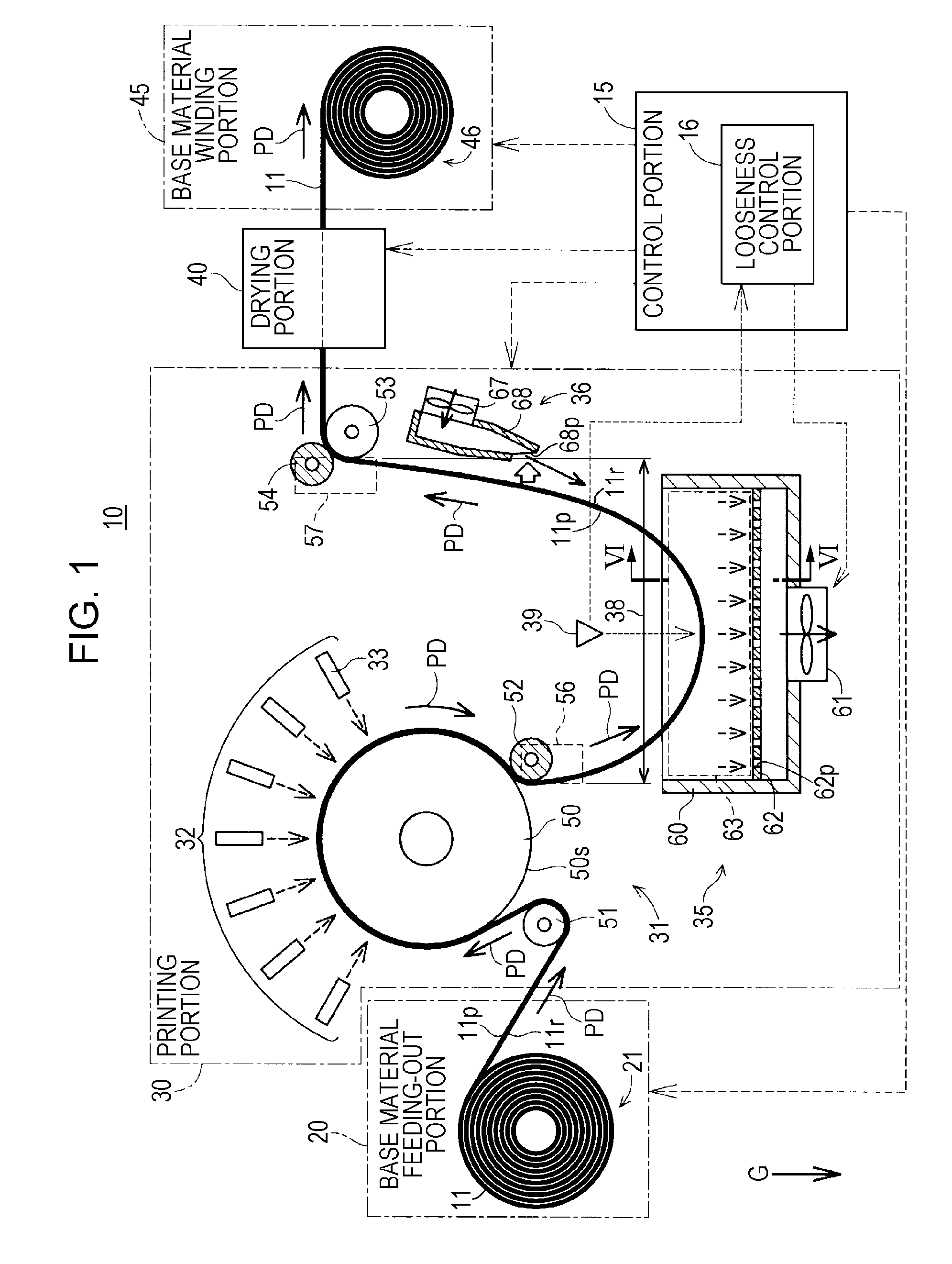Transporting device and printing apparatus