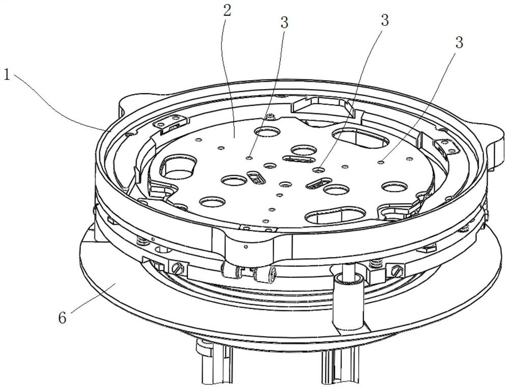 Wafer slide holder and wafer transmission device