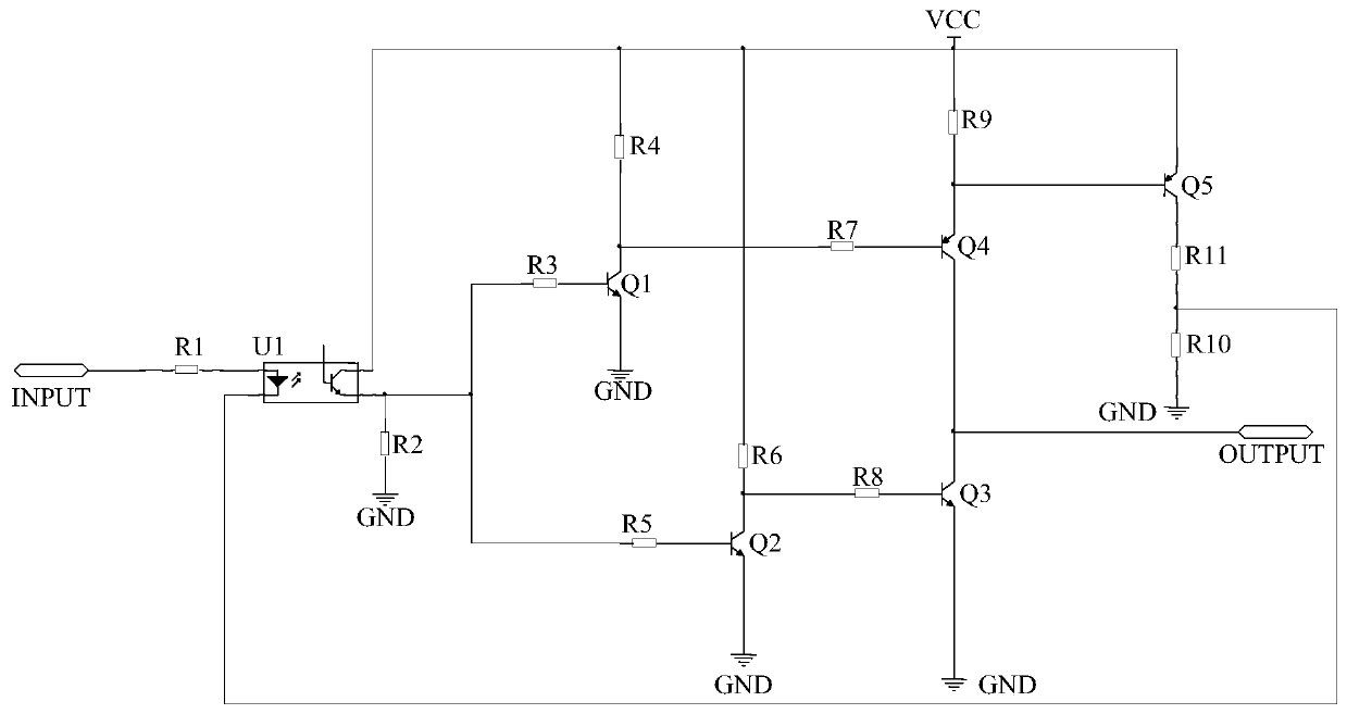 Overcurrent self-protection safety output circuit and its application method, laser radar