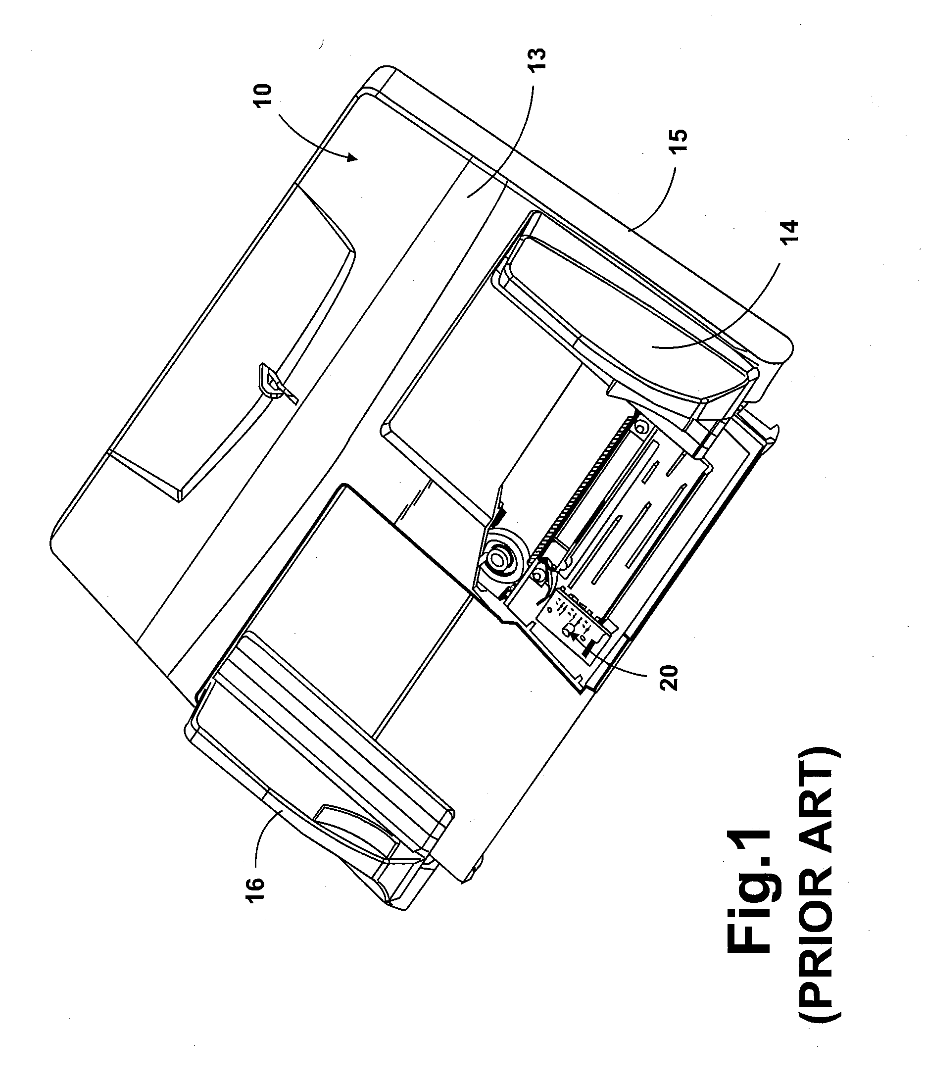 Automatic document feeder having document size detecting device