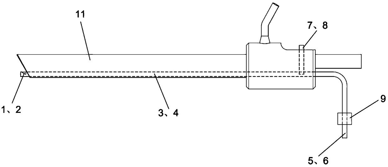 Endoscope lens flushing and drying device