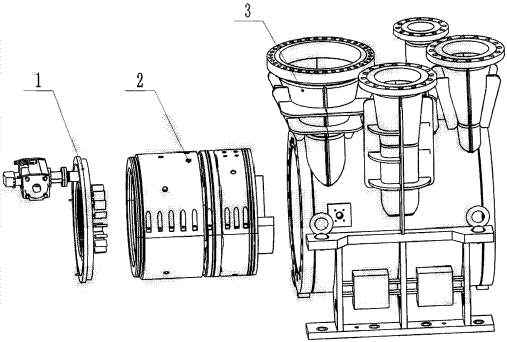 Barrel type refrigerant compressor