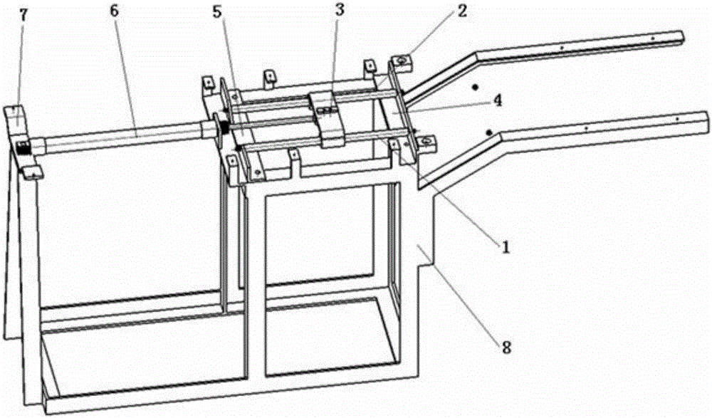 Pneumatic linked book bagging device