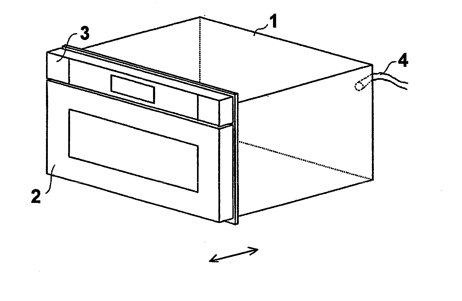 Drawer type cooking device