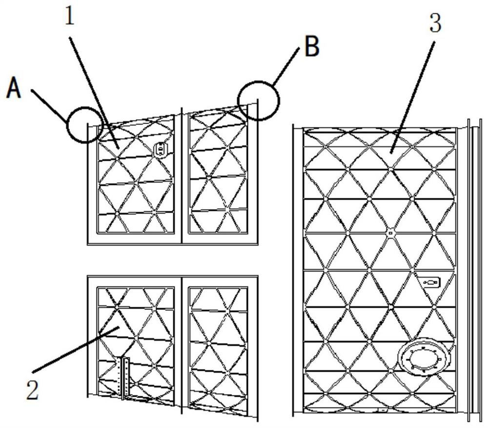 Outer duct casing based on chemical milling process