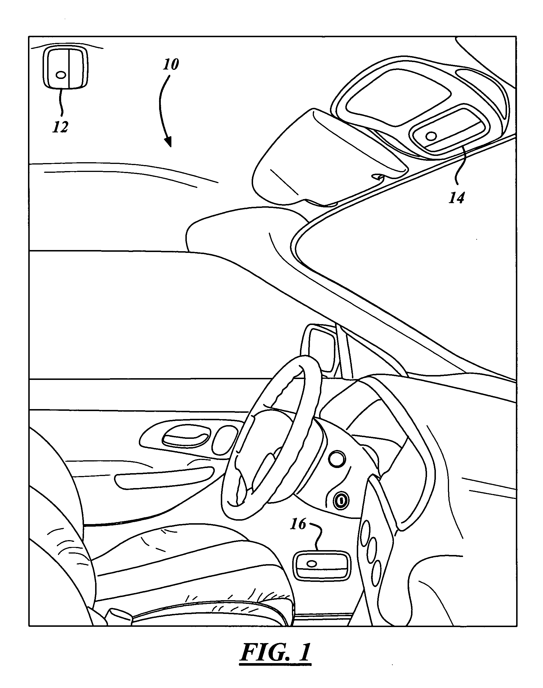 Vehicle interior light assembly with removable flashlight