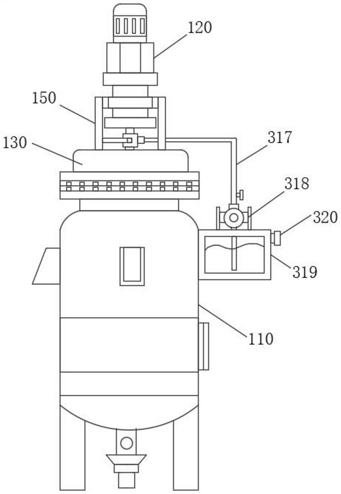 Reaction device for research and development of calcium stearate prepared by high-pressure method