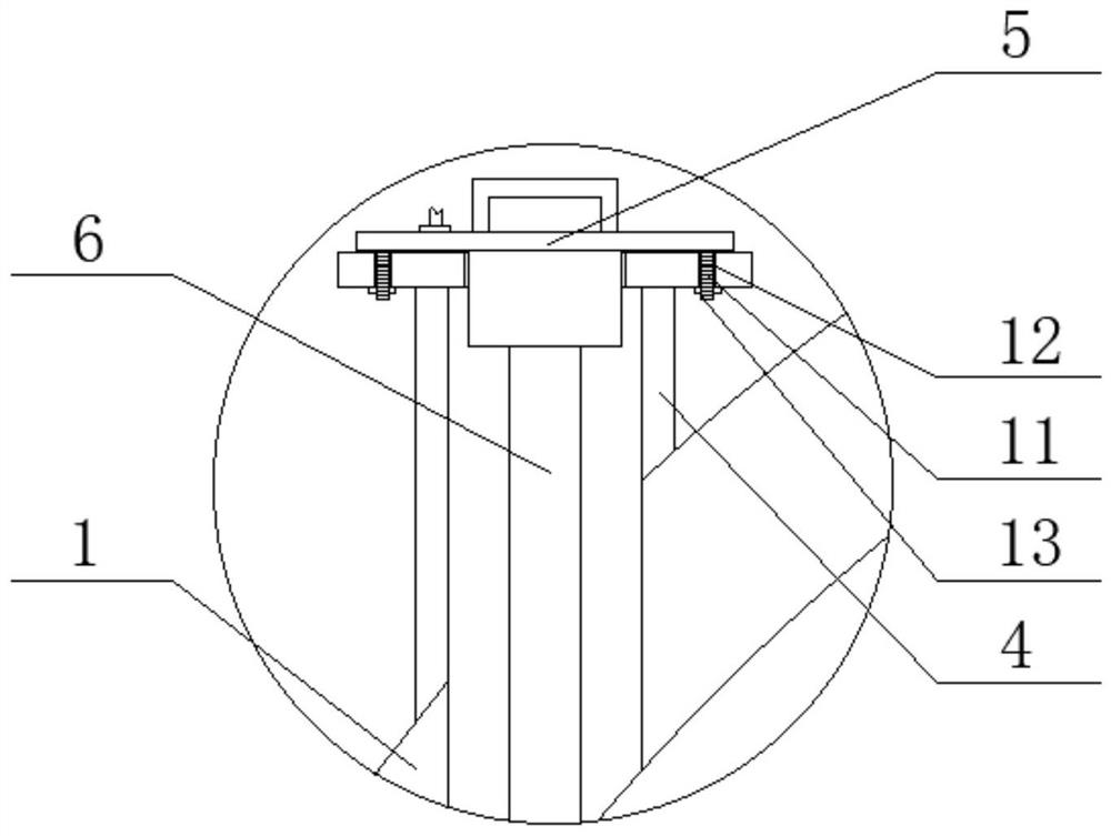 Emergency device for detecting liquid level of material storage tank of cut stem feeding machine