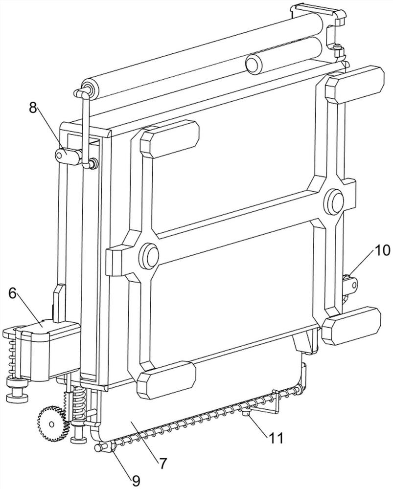 Intelligent combined stretching type teaching board