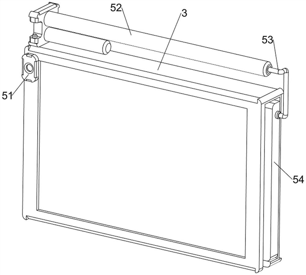 Intelligent combined stretching type teaching board