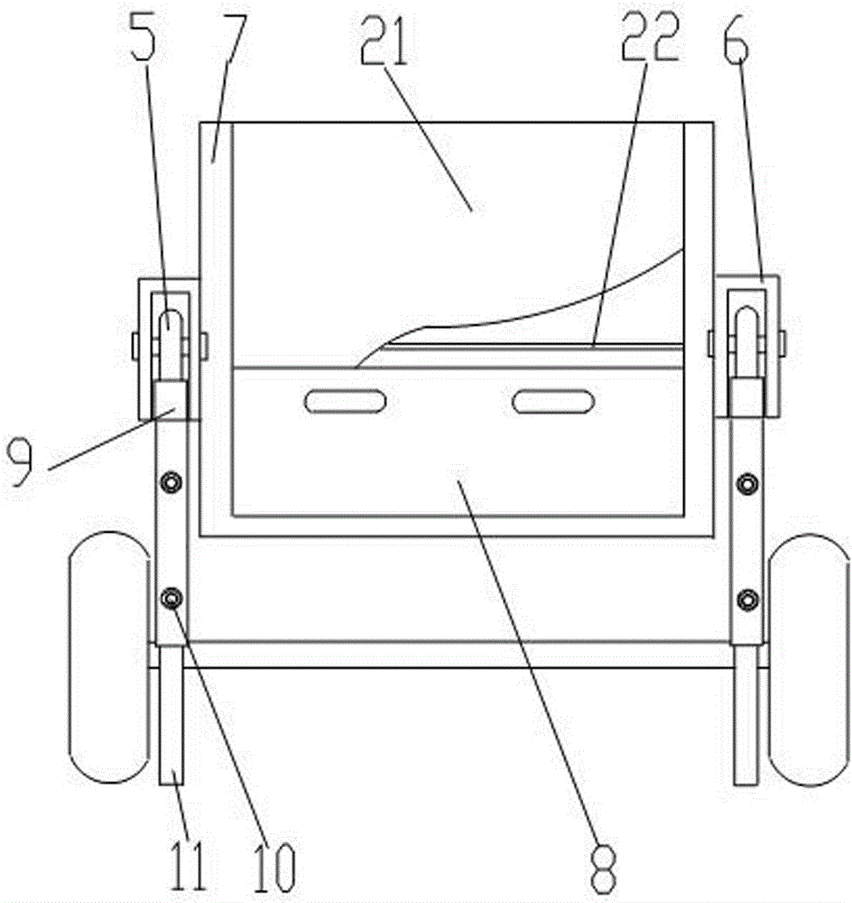 Car-mounted tool cabinet