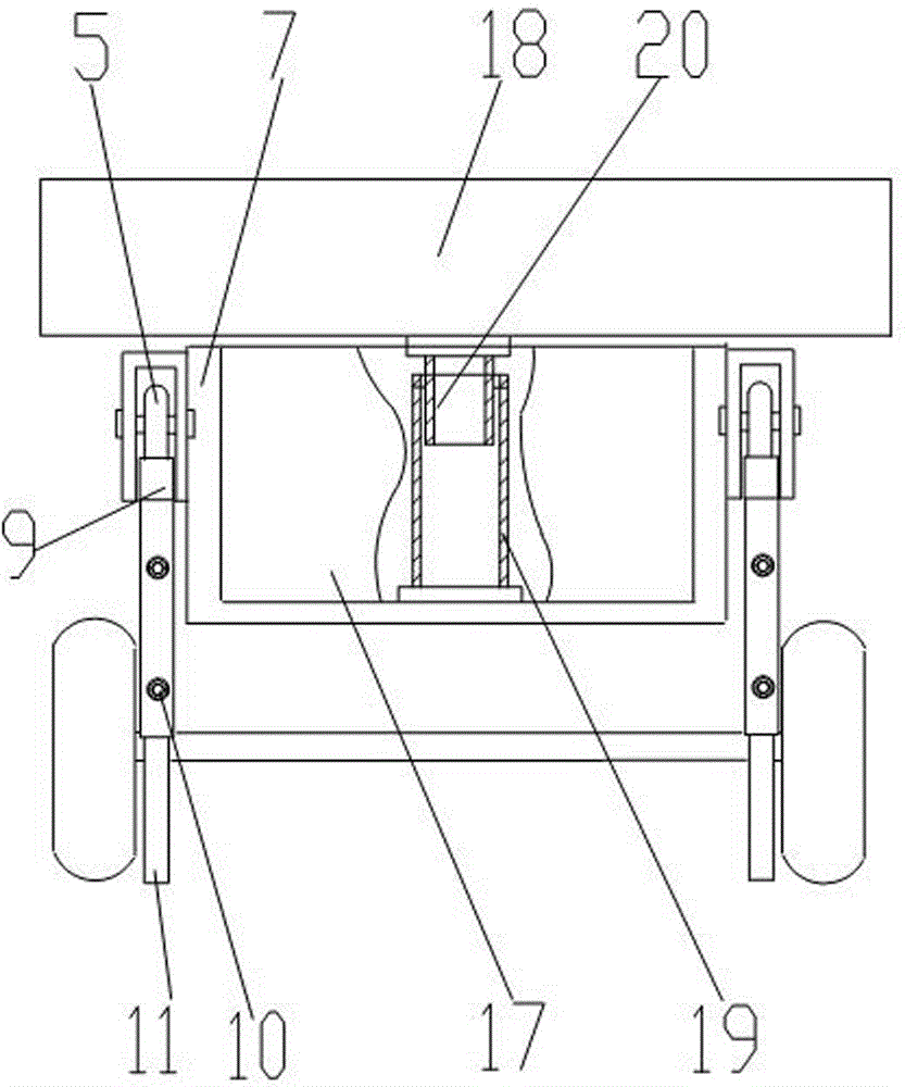 Car-mounted tool cabinet