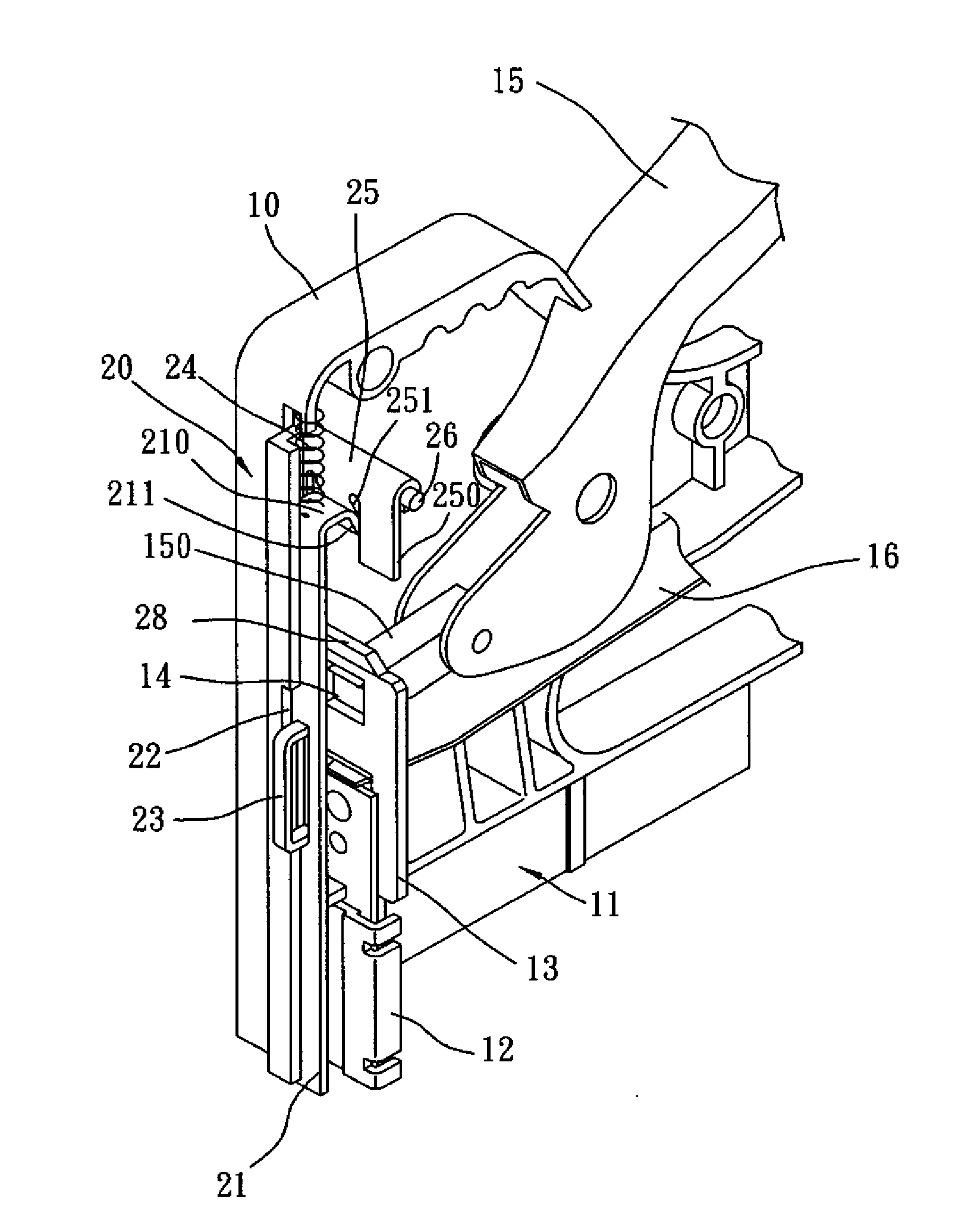 Safety of nailing device