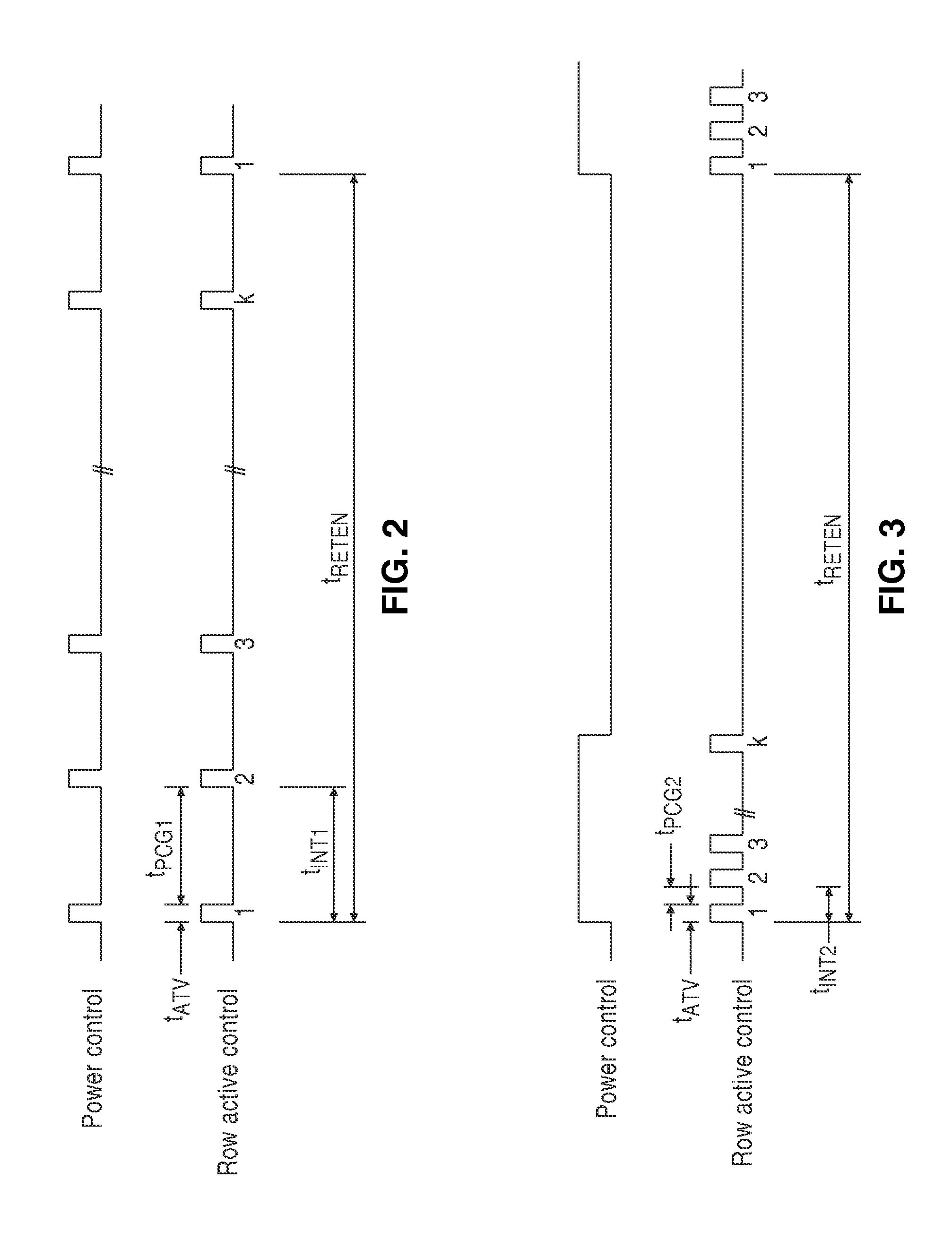 Dynamic memory refresh configurations and leakage control methods
