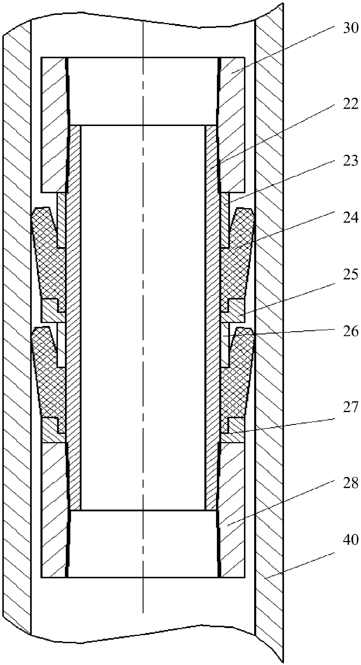 Coal bed methane continuous sand flushing pipe string and its sand flushing method