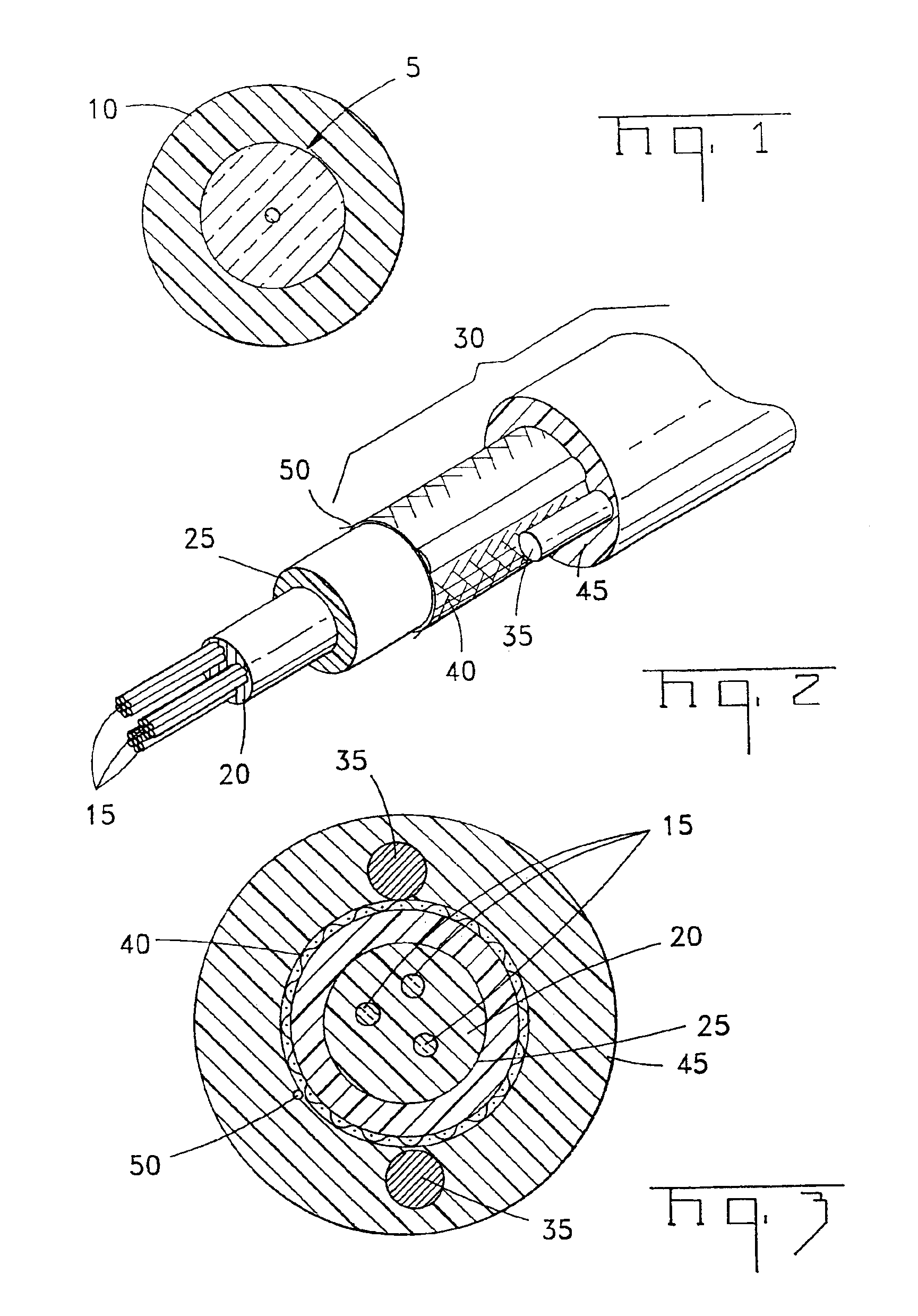 Communication cable having a soft housing