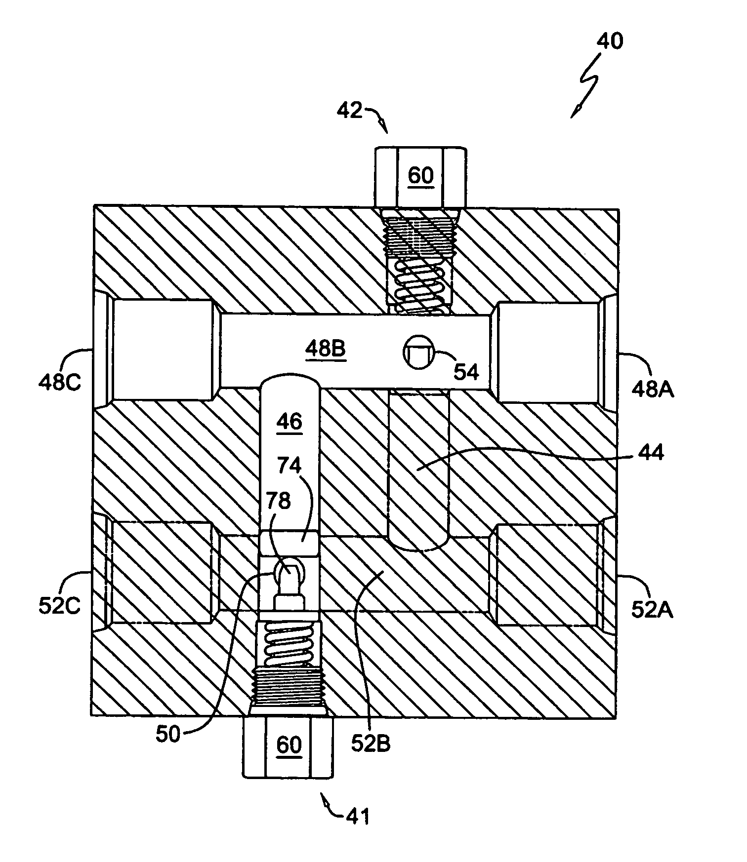 Valve for a hydraulic drive apparatus