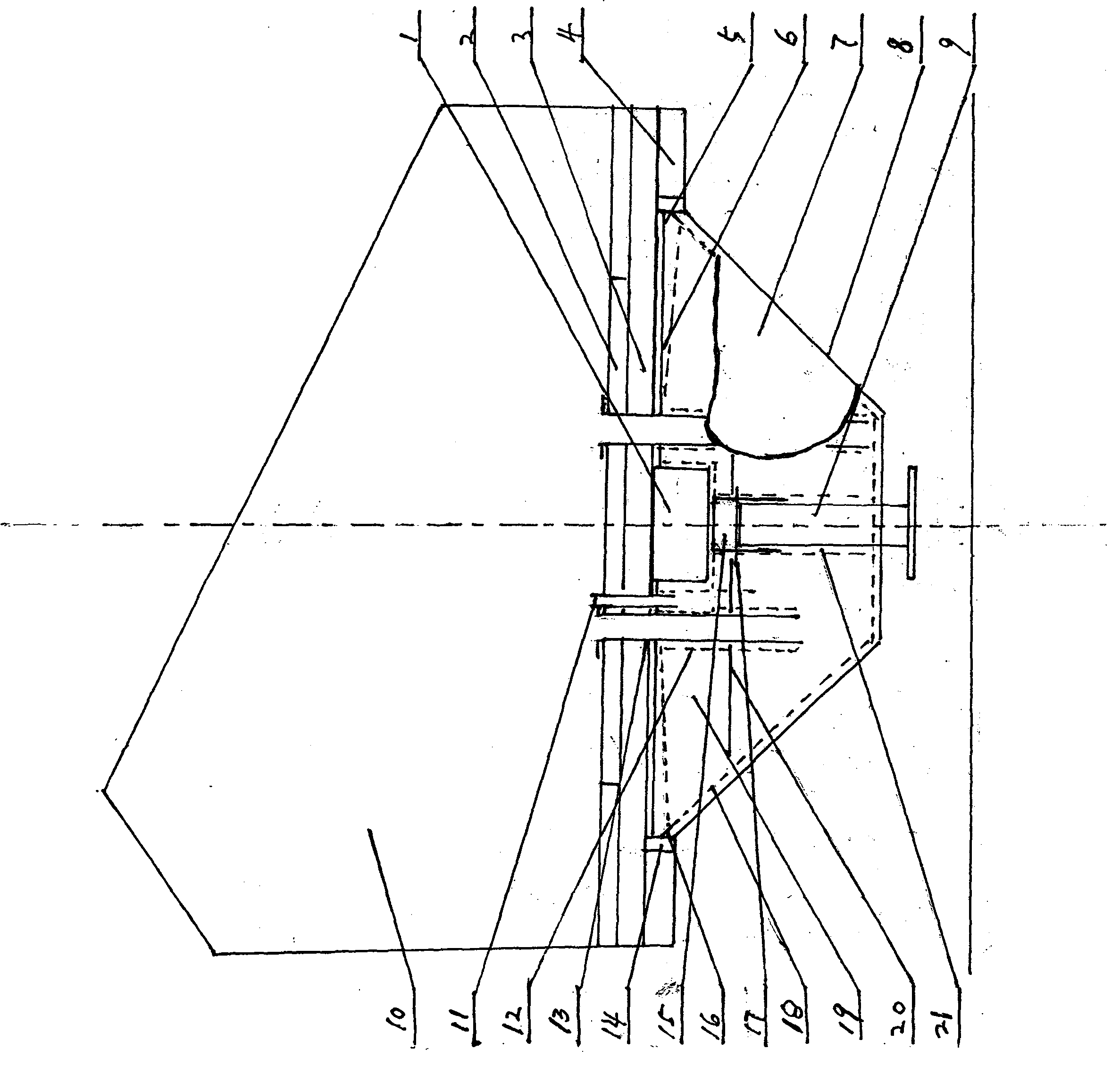 Cheap multi-functional methane tank