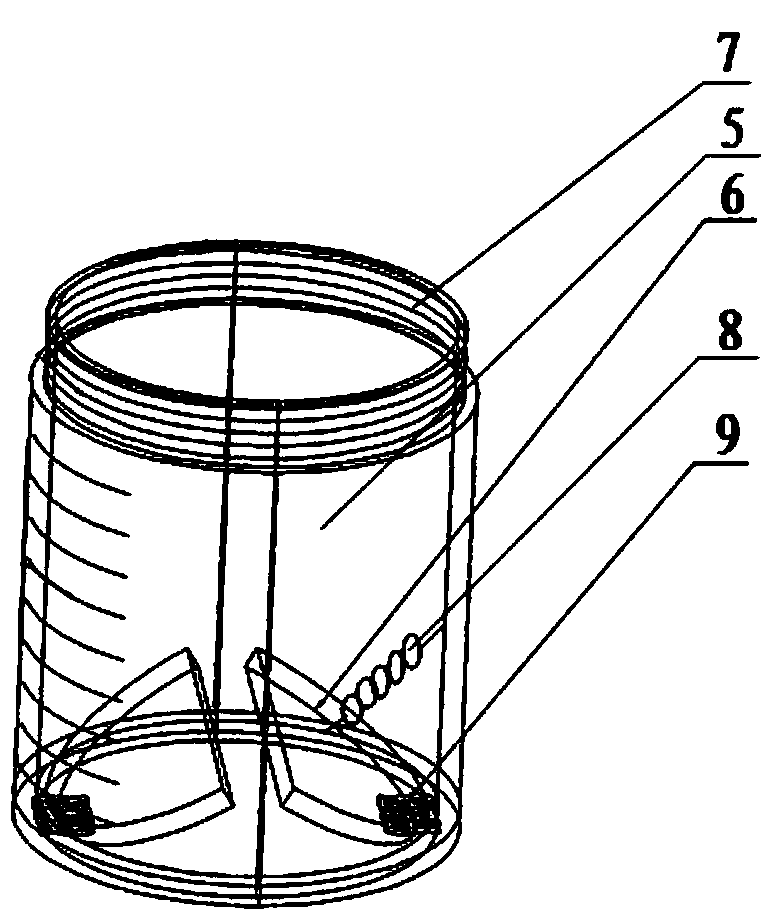 Automatic layered sludge collection device