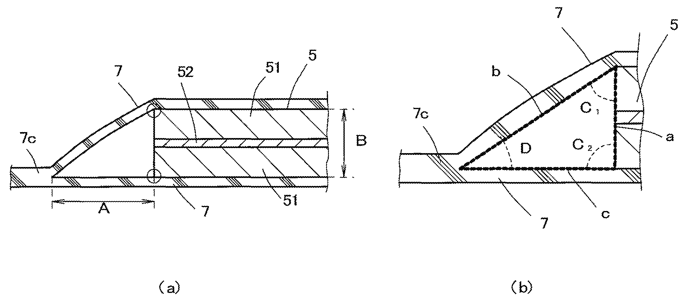 Flat nonaqueous secondary battery