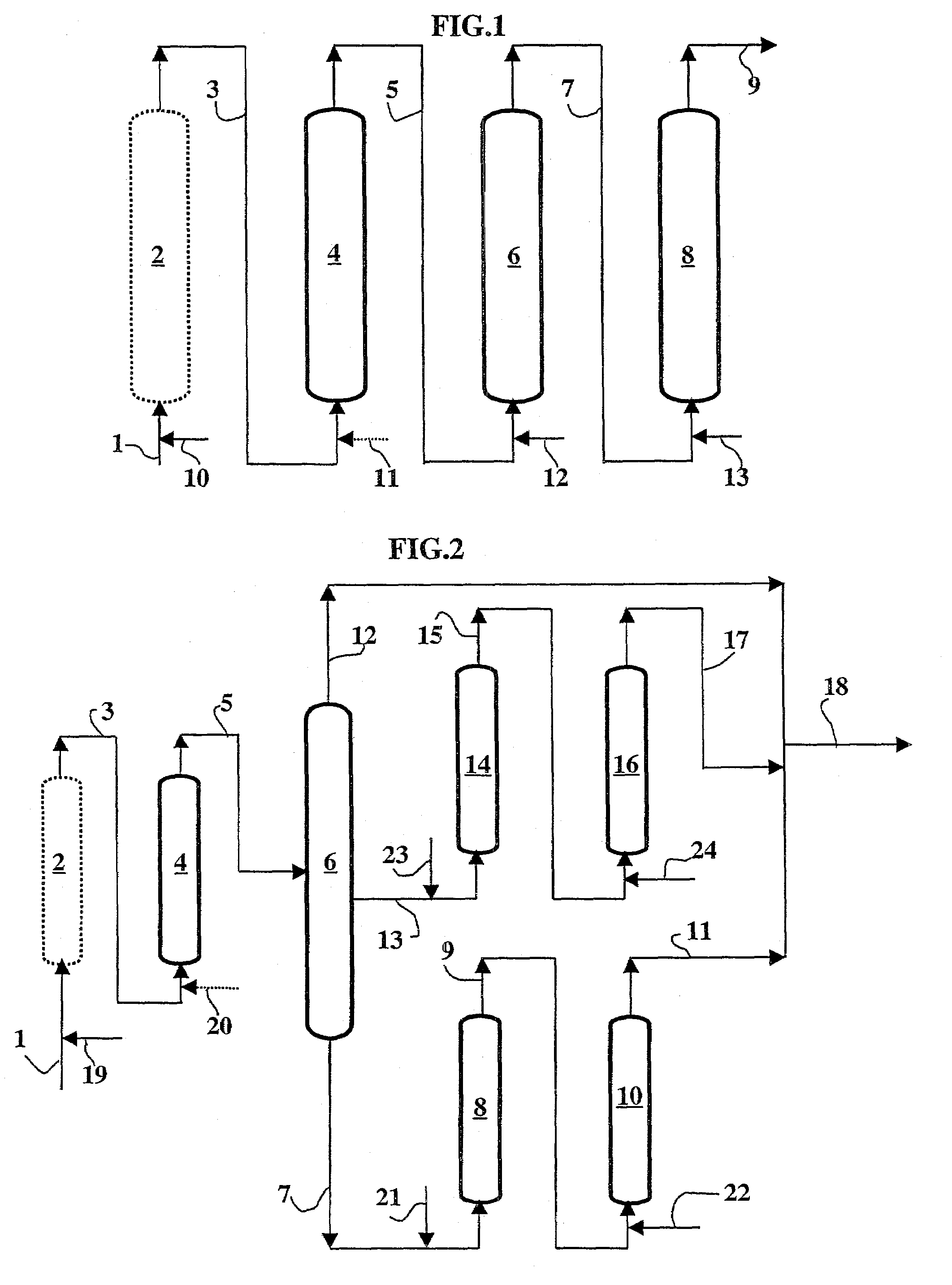 Process for the production of gasoline with a low sulfur content comprising a stage for transformation of sulfur-containing compounds, an acid-catalyst treatment and a desulfurization