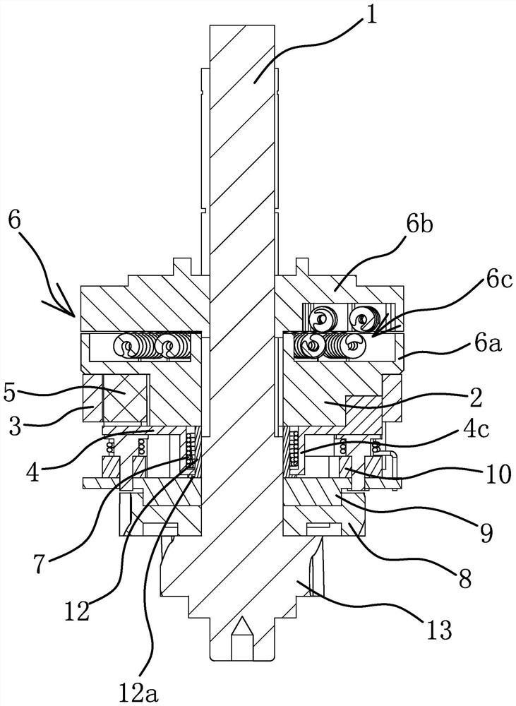 Speed-change mechanism of variable-speed transmission