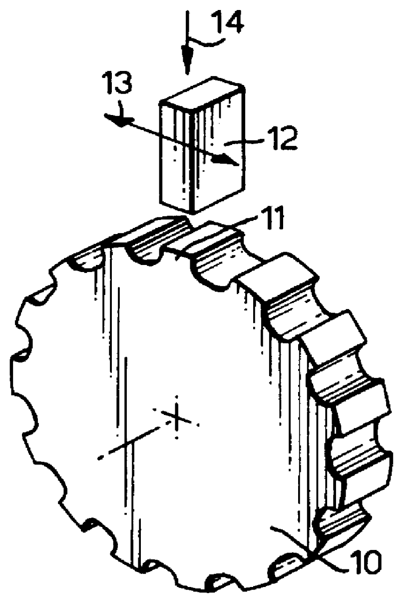 Method for the manufacture or repair of a blisk by linear friction welding