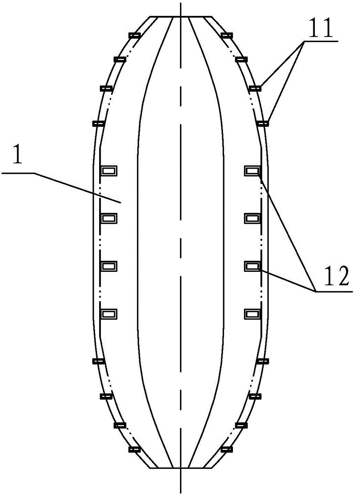 Insulated mounting method for corner floating check devices of A-type independent liquid cargo tank