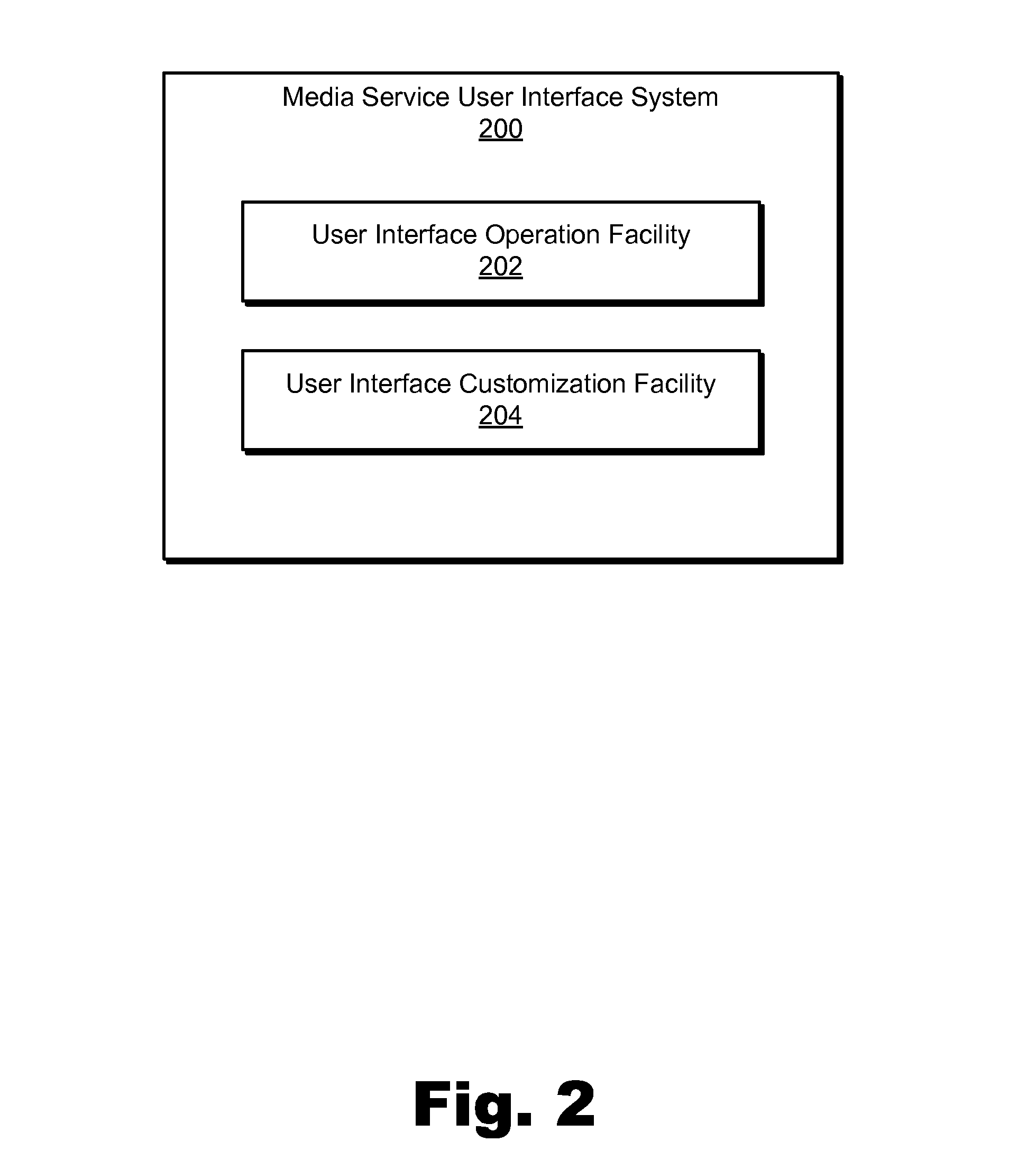Media service user interface systems and methods