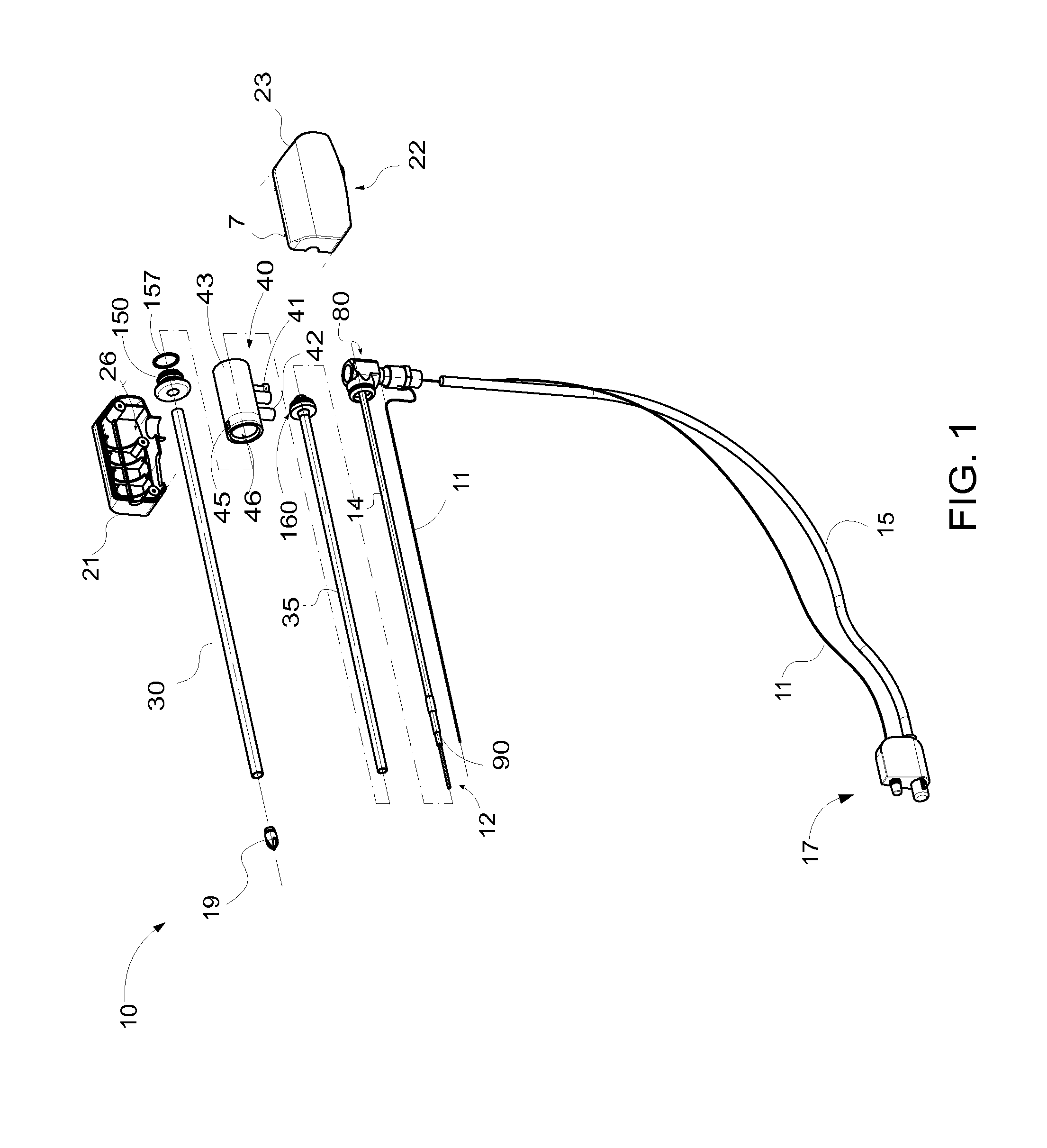 Microwave energy-device and system