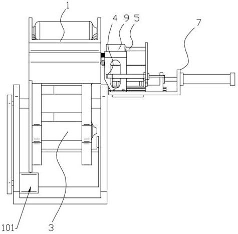 An automatic press-fitting equipment for small muffler steel pipes