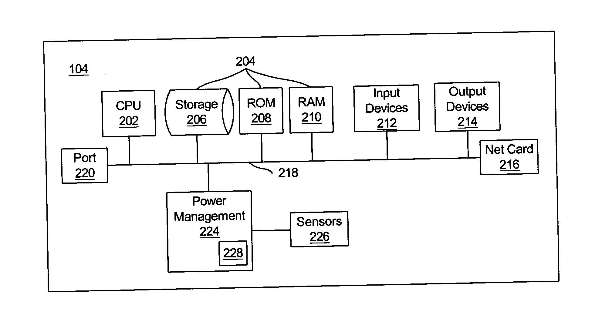 Apparatus, system, and method for autonomic power adjustment in an electronic device