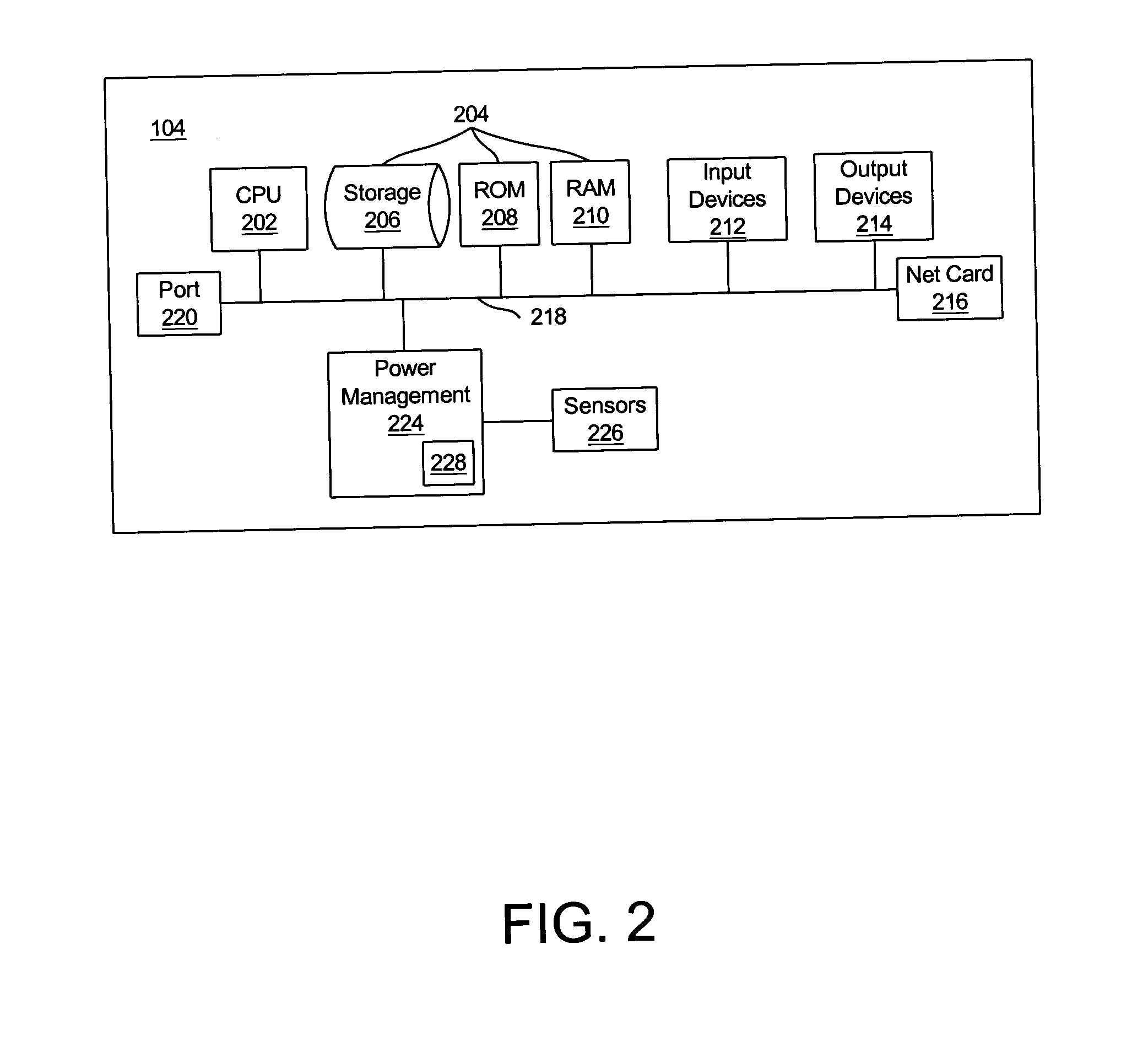 Apparatus, system, and method for autonomic power adjustment in an electronic device
