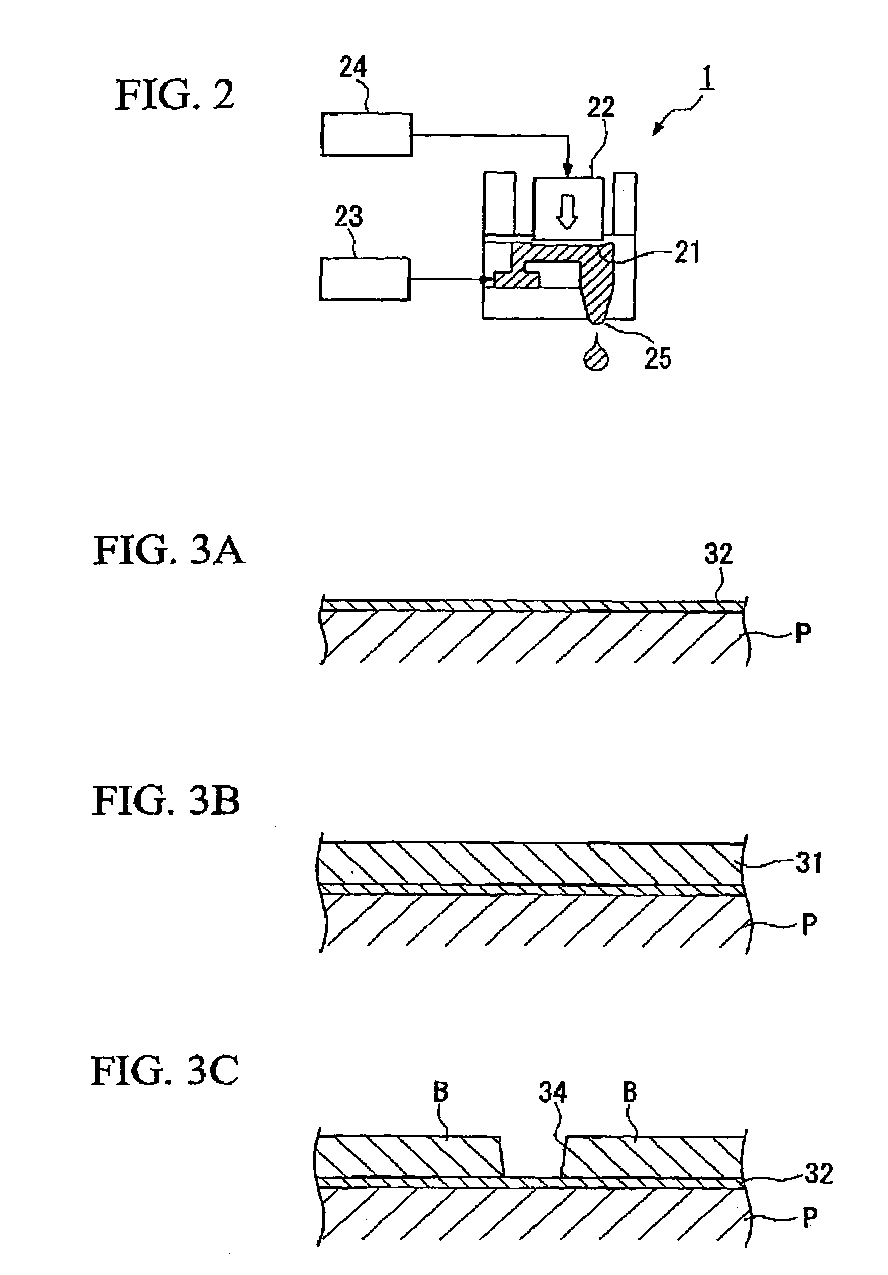 Pattern and fabricating method therefor, device and fabricating method therefor, electro-optical apparatus, electronic apparatus, and method for fabricating active matrix substrate