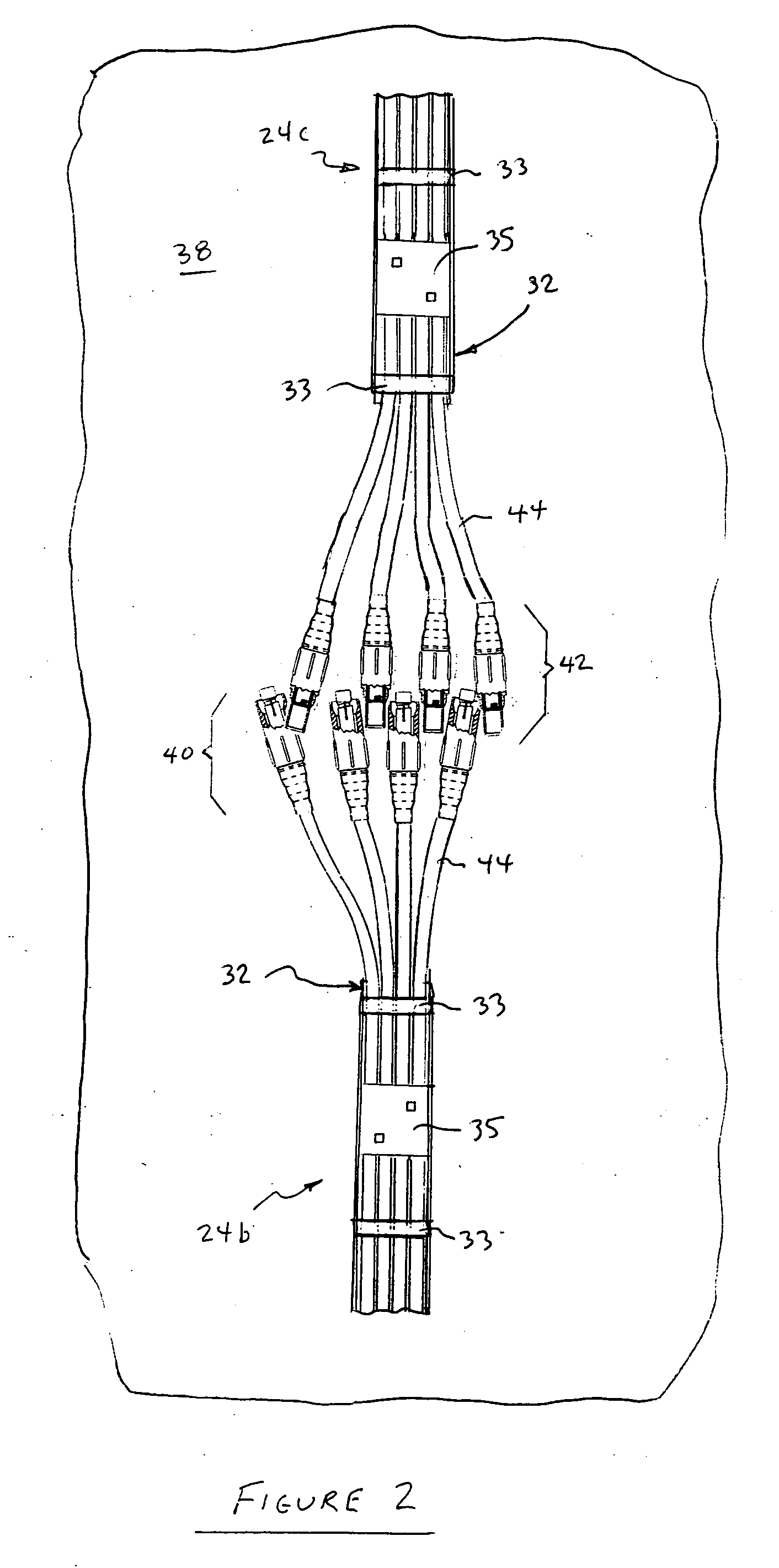 Windmill cable system and method