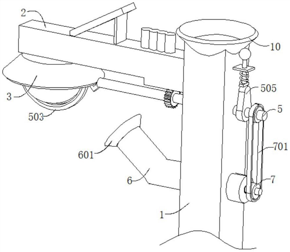 Solar street lamp dust removal device and using method thereof