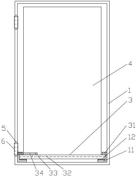 A switch cabinet with convenient maintenance