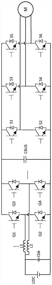 Active discharging method of power converter and controller