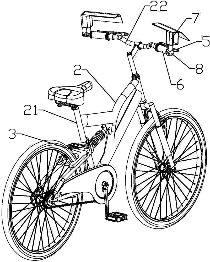 Intelligent shared bicycle