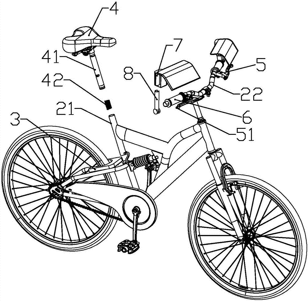 Intelligent shared bicycle